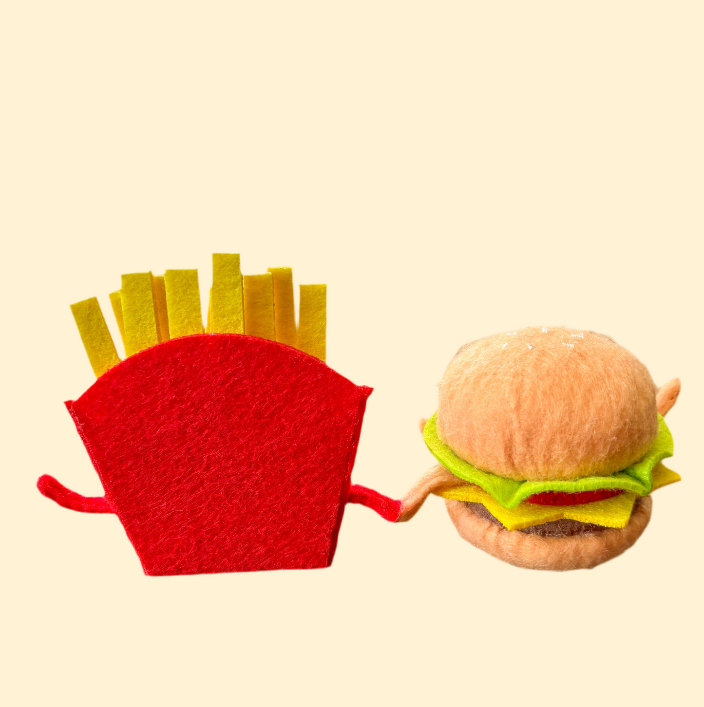Dekofigur | Fry Me to the Moon (Burger & Fries Edition)