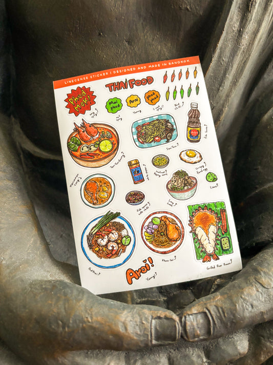 Sticker-Set | Stick Me Up Before You Go-Go (Thaifood Edition)