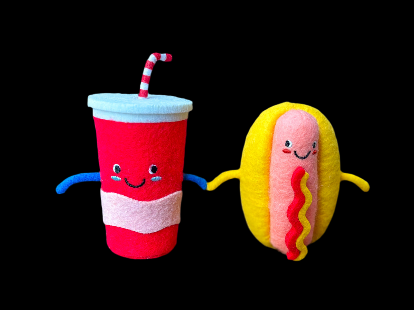 Dekofigur | Partners in Dine (Hot Dog & Soda Edition)