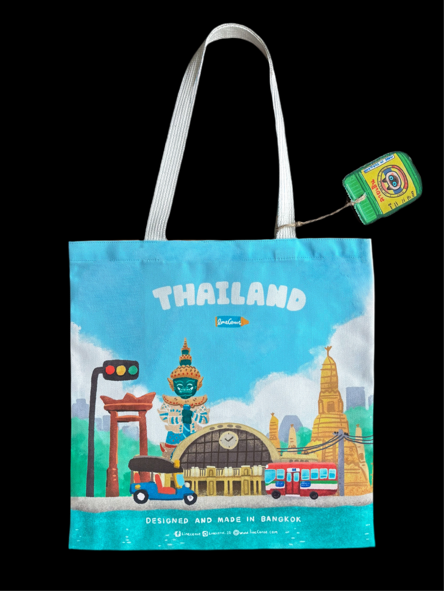 Tasche mit doppelseitigem Druck | Temples & Totes